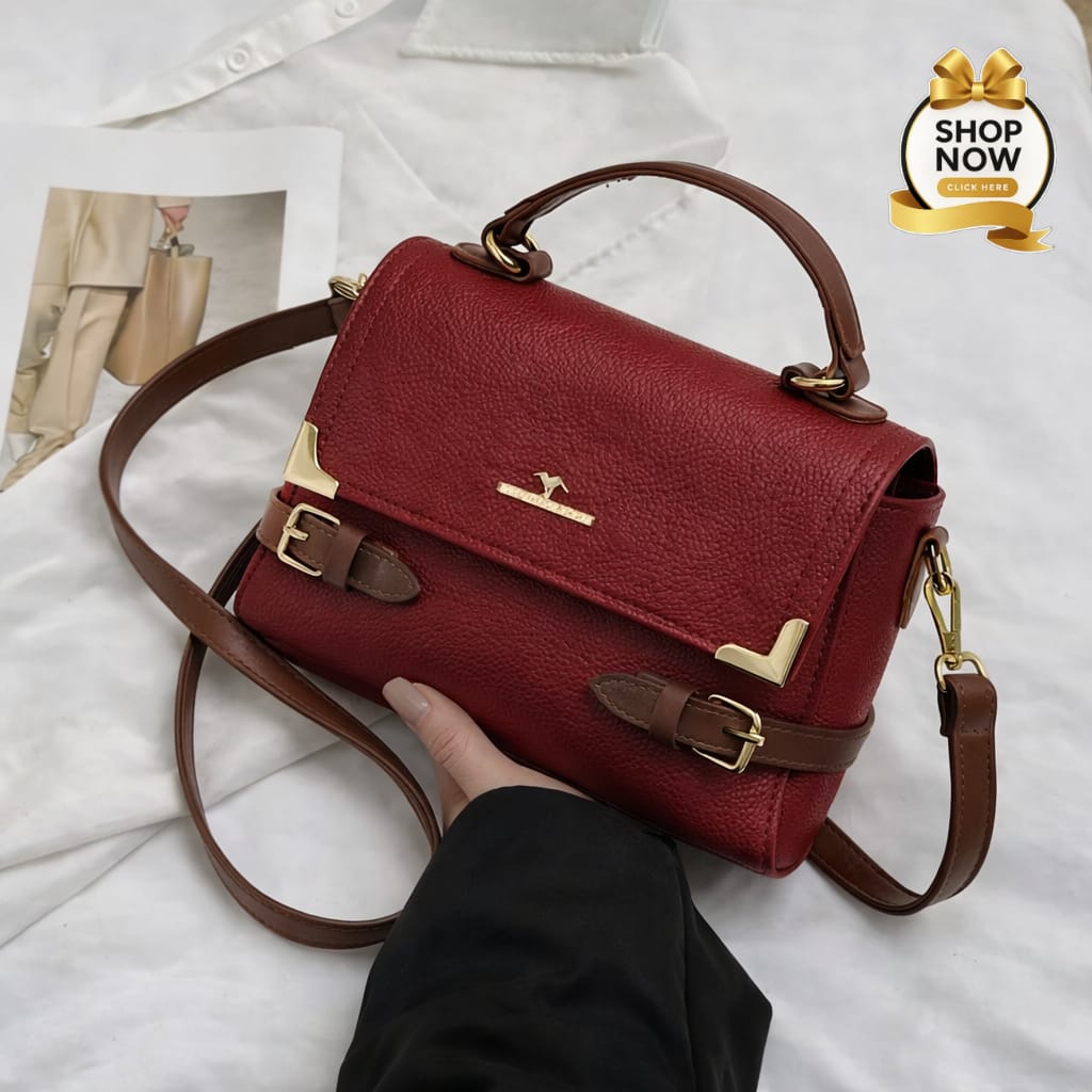 The Mono Carry Crossbody Bag Stylish Leatherette Design With Adjustable StrapThe Mono Carry Crossbody Bag Stylish Leatherette Design With Adjustable Strap