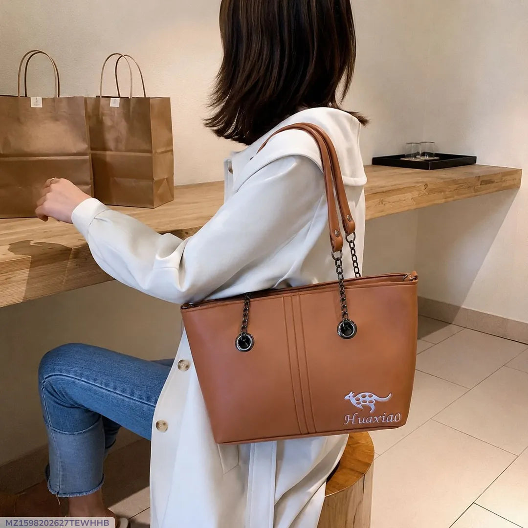 Leather Shoulder Bag for Women
